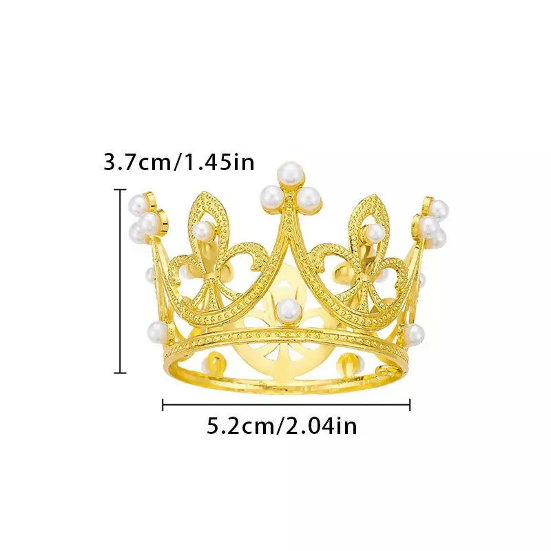 Napkin Holder Rings-Crown(Gold)