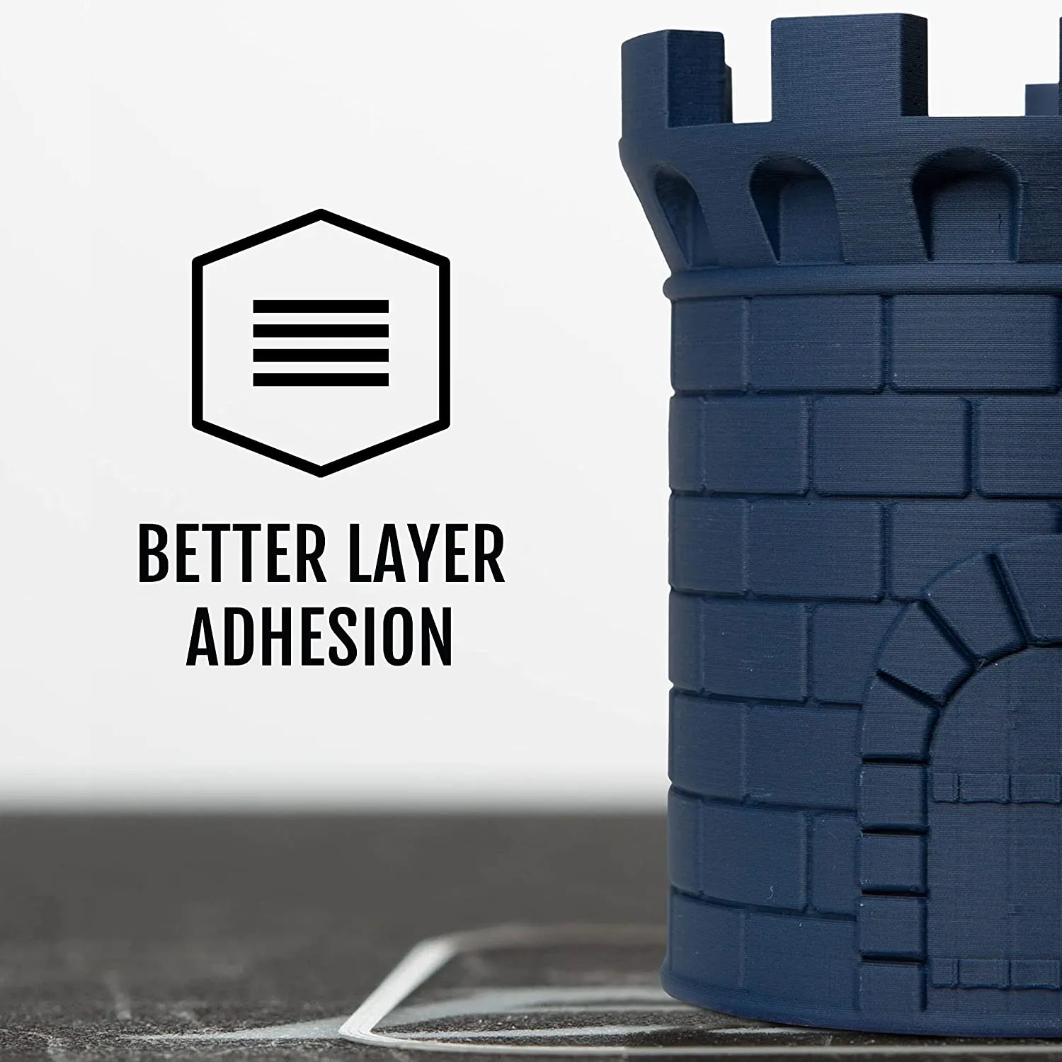 NAVY MATTE PLA FILAMENT - 1.75MM, 1KG SPOOL