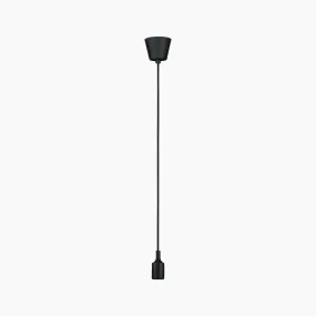 Neordic Ketil 60W Dimmable Pendant Light in Black