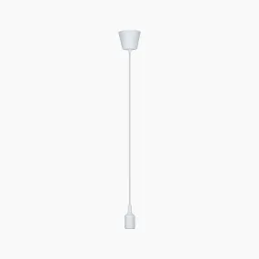 Neordic Ketil 60W Dimmable Pendant Light in White