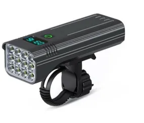 NEWBOLER 12 LED Bike Light 4800 Lumens USB Chargeable Aluminum MTB Bicycle Light 10000mAh Power Bank Headlight Bike Accessorie