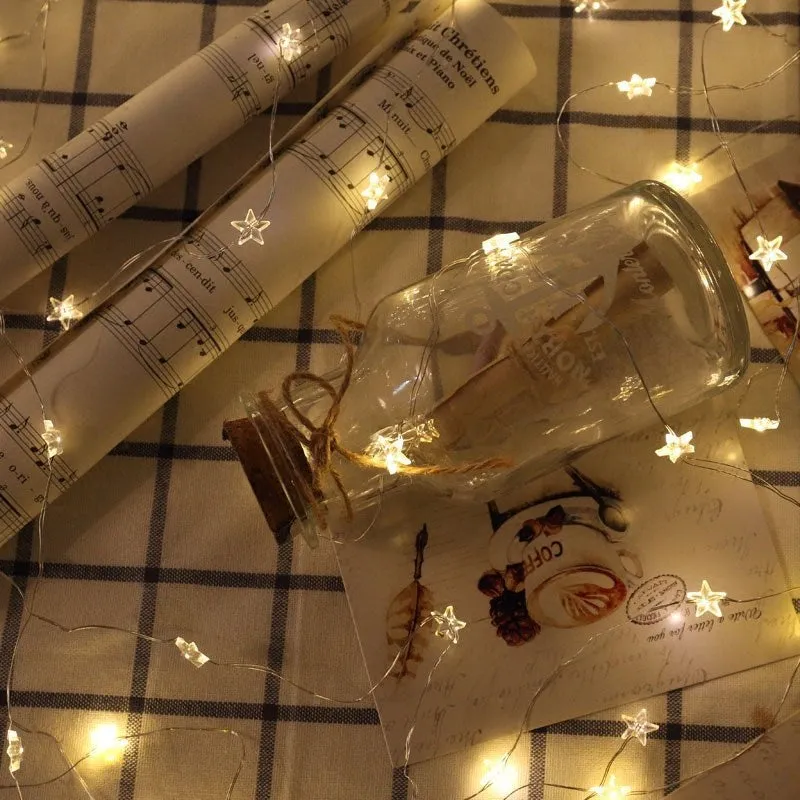 Newsoo copper line star lights LED lights