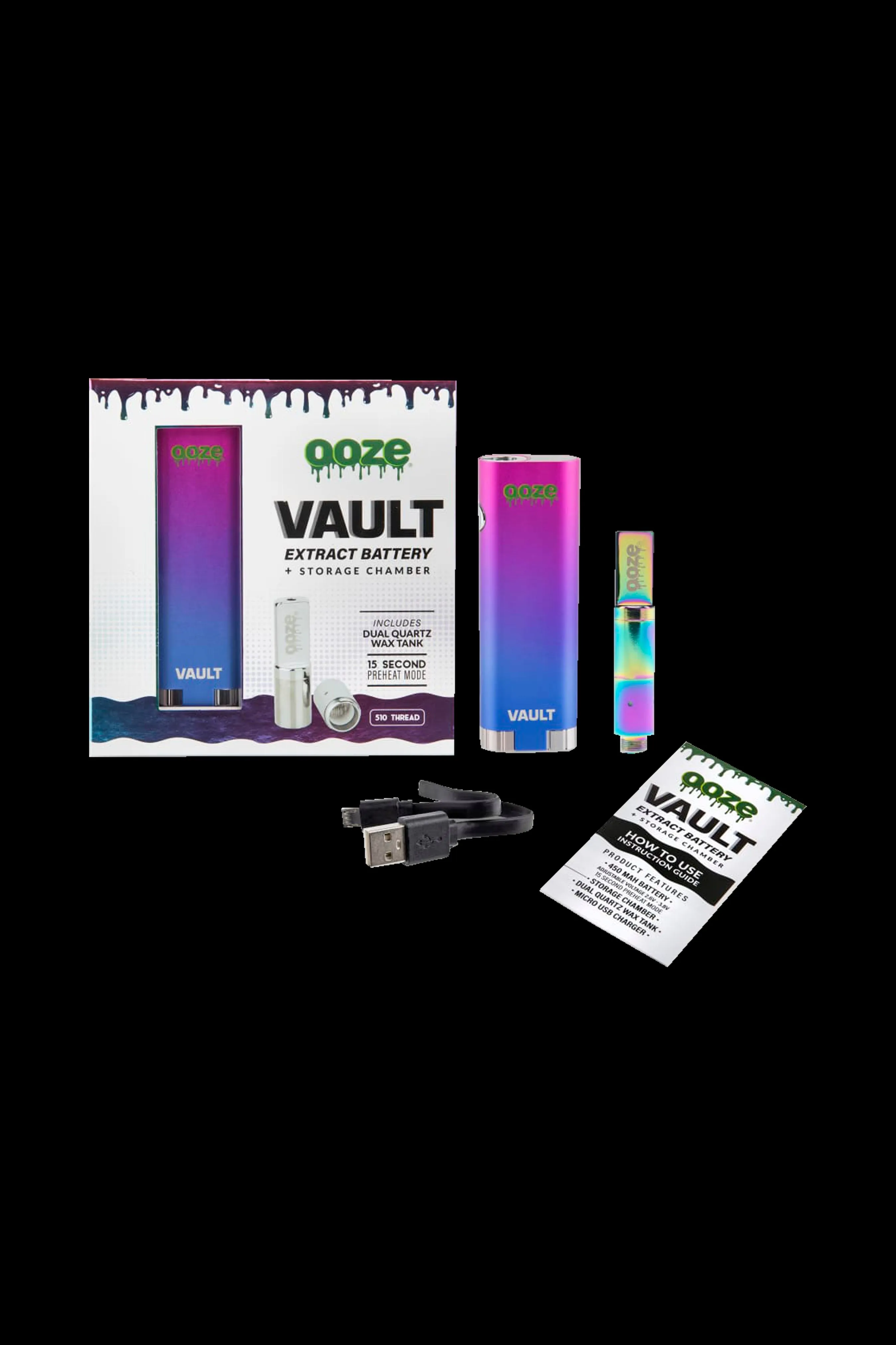 Ooze Vault Extract Battery with Storage Chamber