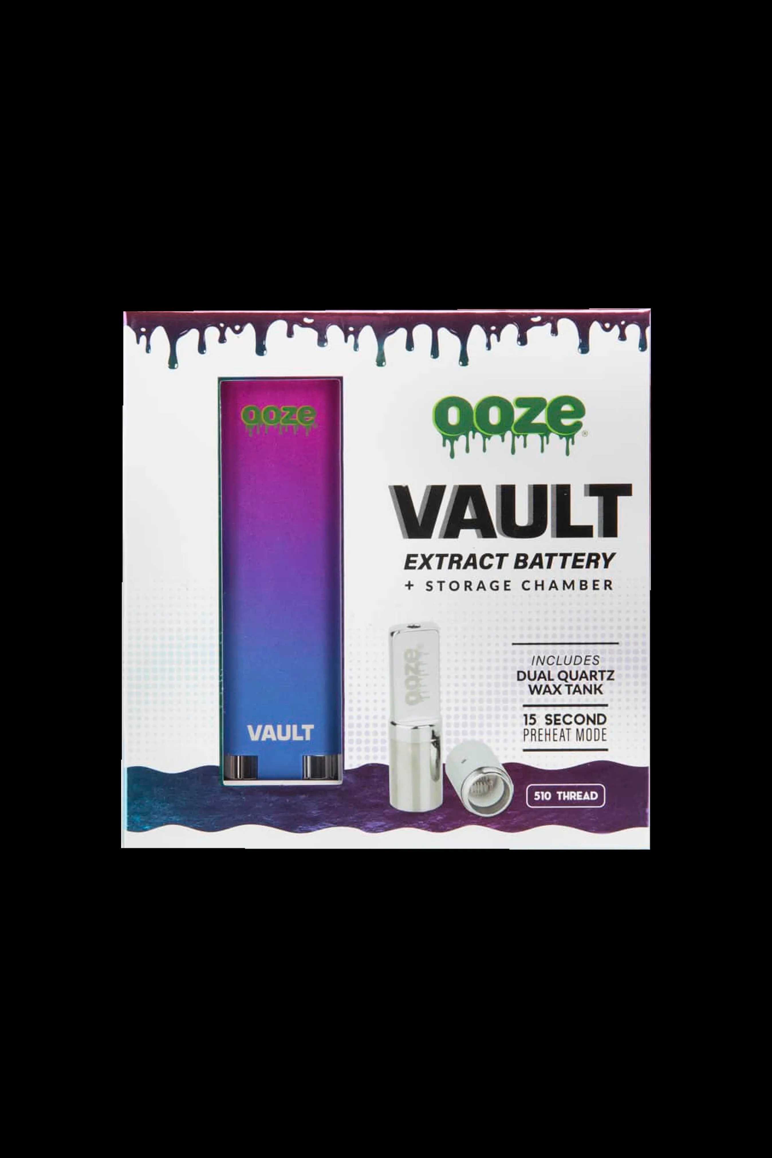 Ooze Vault Extract Battery with Storage Chamber