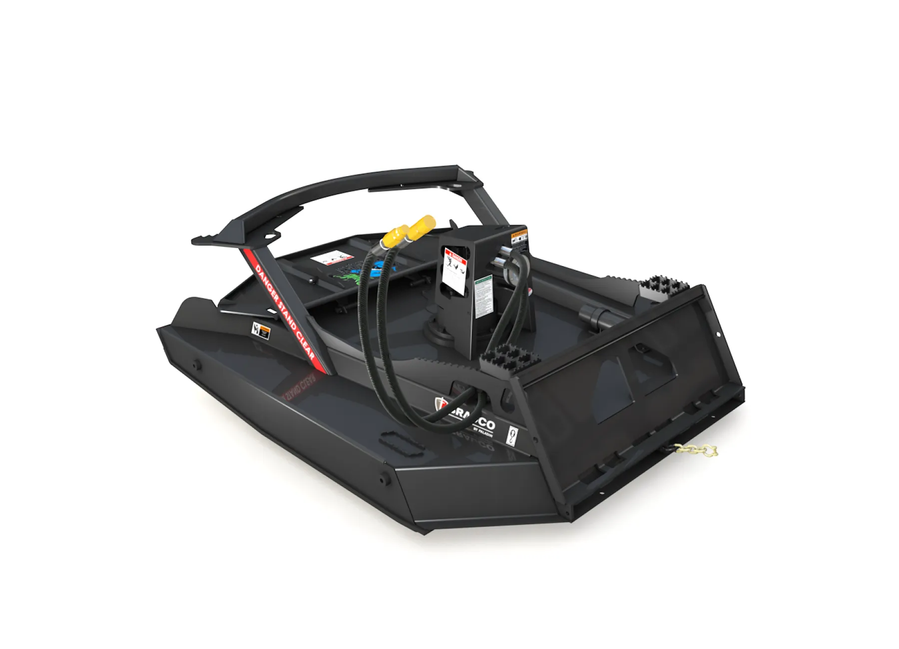 Paladin Brush Cutter High Flow SSL 30GPM-45GPM (3/4" Couplers) | 72", 78" & 84" Cutting Width | For Skid Steer