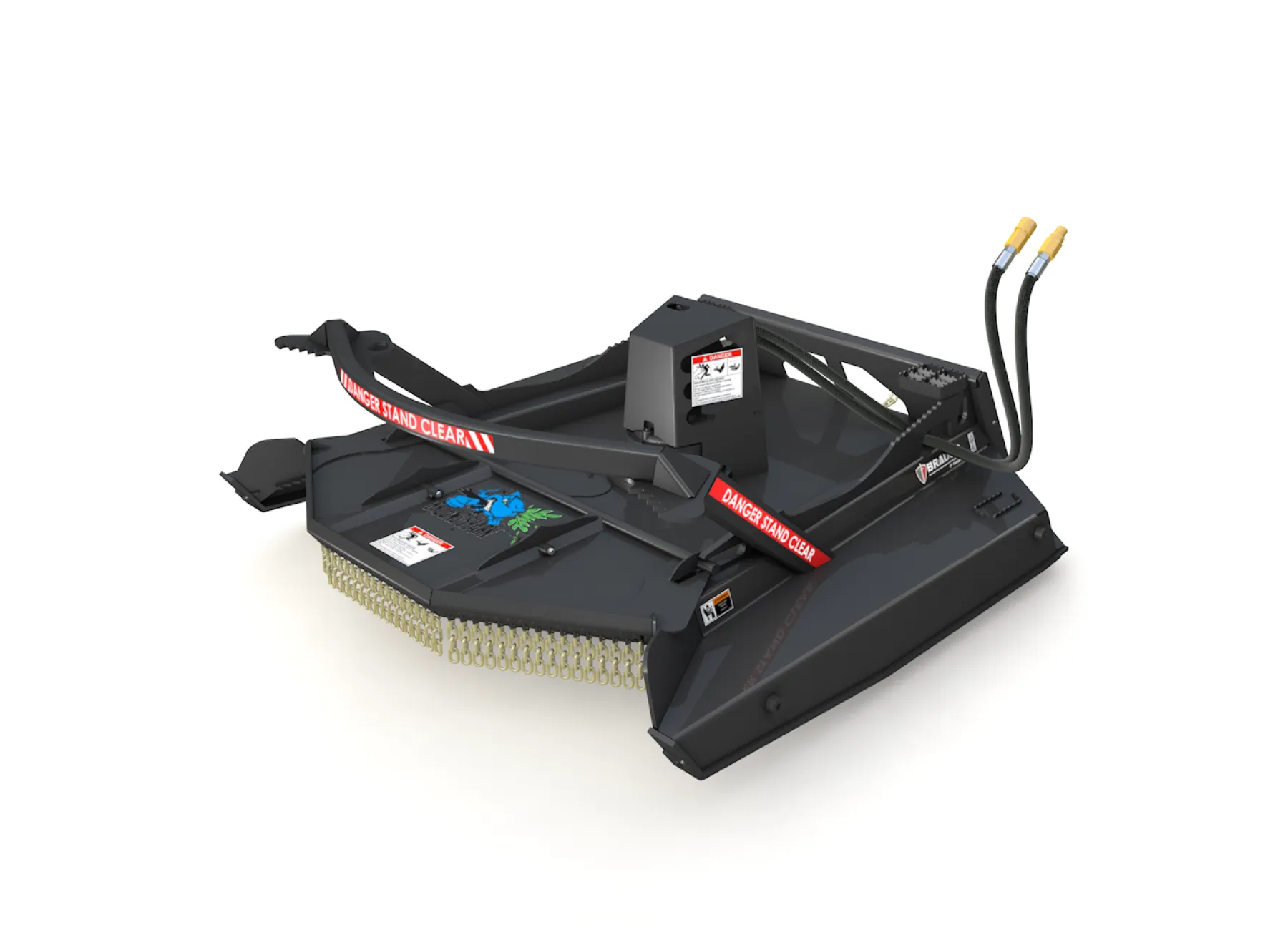 Paladin Brush Cutter High Flow SSL 30GPM-45GPM (3/4" Couplers) | 72", 78" & 84" Cutting Width | For Skid Steer