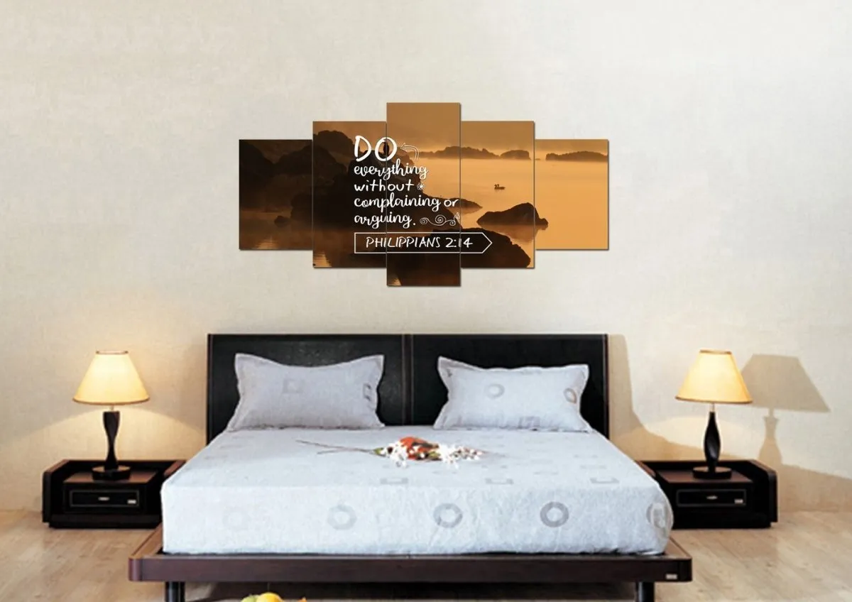 Philippians 214 Canvas Wall Art Print - Christian Canvas Wall Art