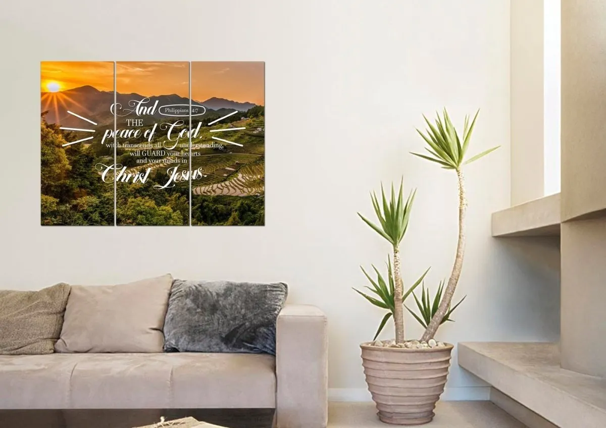 Philippians 47 Canvas Wall Art Print S - Christian Canvas Wall Art