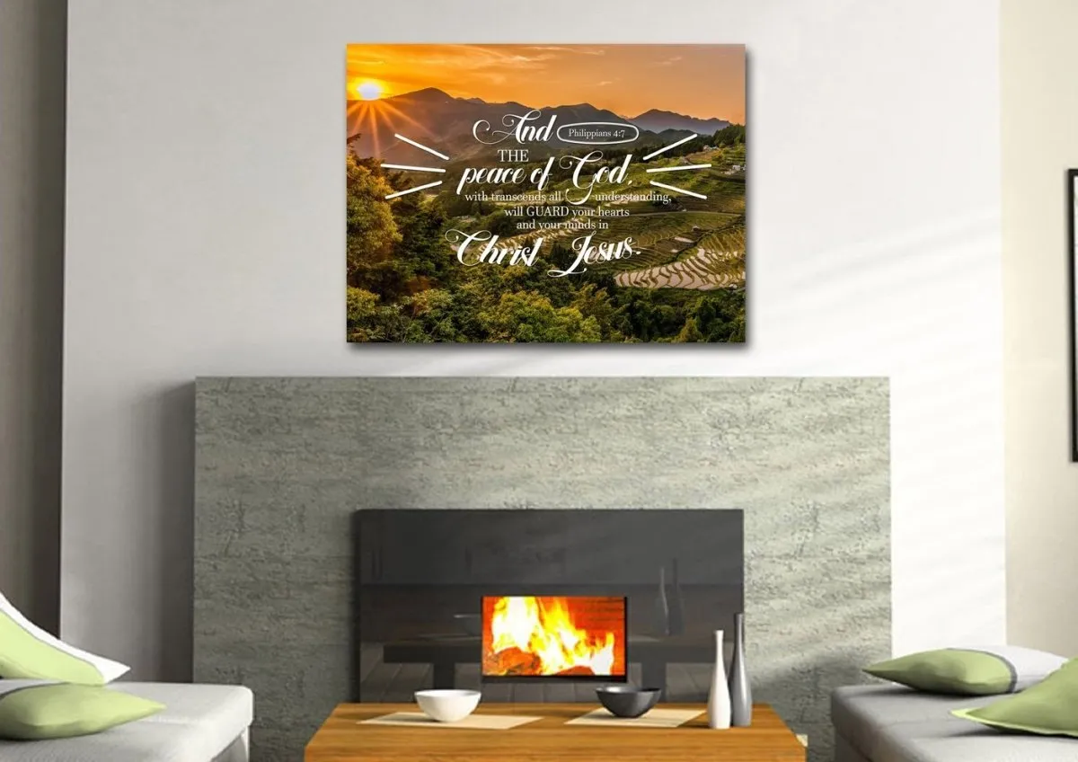 Philippians 47 Canvas Wall Art Print S - Christian Canvas Wall Art