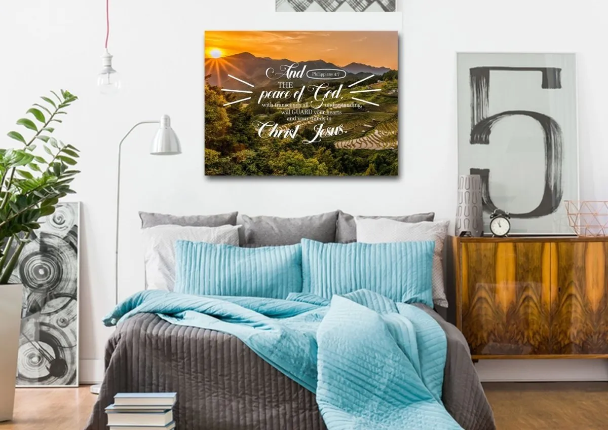 Philippians 47 Canvas Wall Art Print S - Christian Canvas Wall Art
