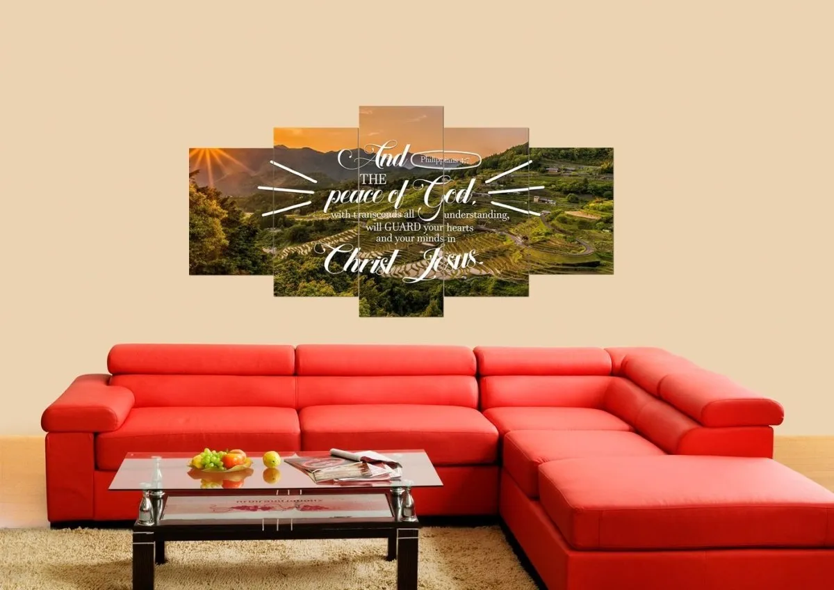Philippians 47 Canvas Wall Art Print S - Christian Canvas Wall Art