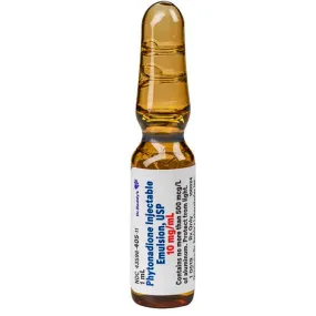 Phytonadione Injectable 1 mL Emulsion 10 mg/ mL Ampules by Dr Reddys Laboratories 25/Pack