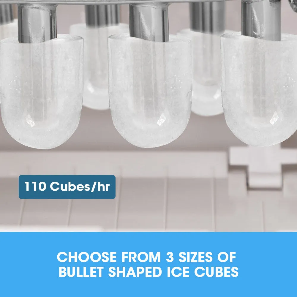 Portable 3.2L Electric Ice Cube Maker, 15kg/Day, Polycool
