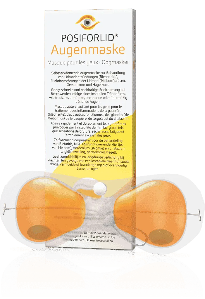 POSIFORLID eye mask 2 pcs, inflammation of eyelid