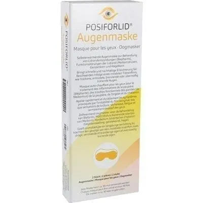 POSIFORLID eye mask 2 pcs, inflammation of eyelid