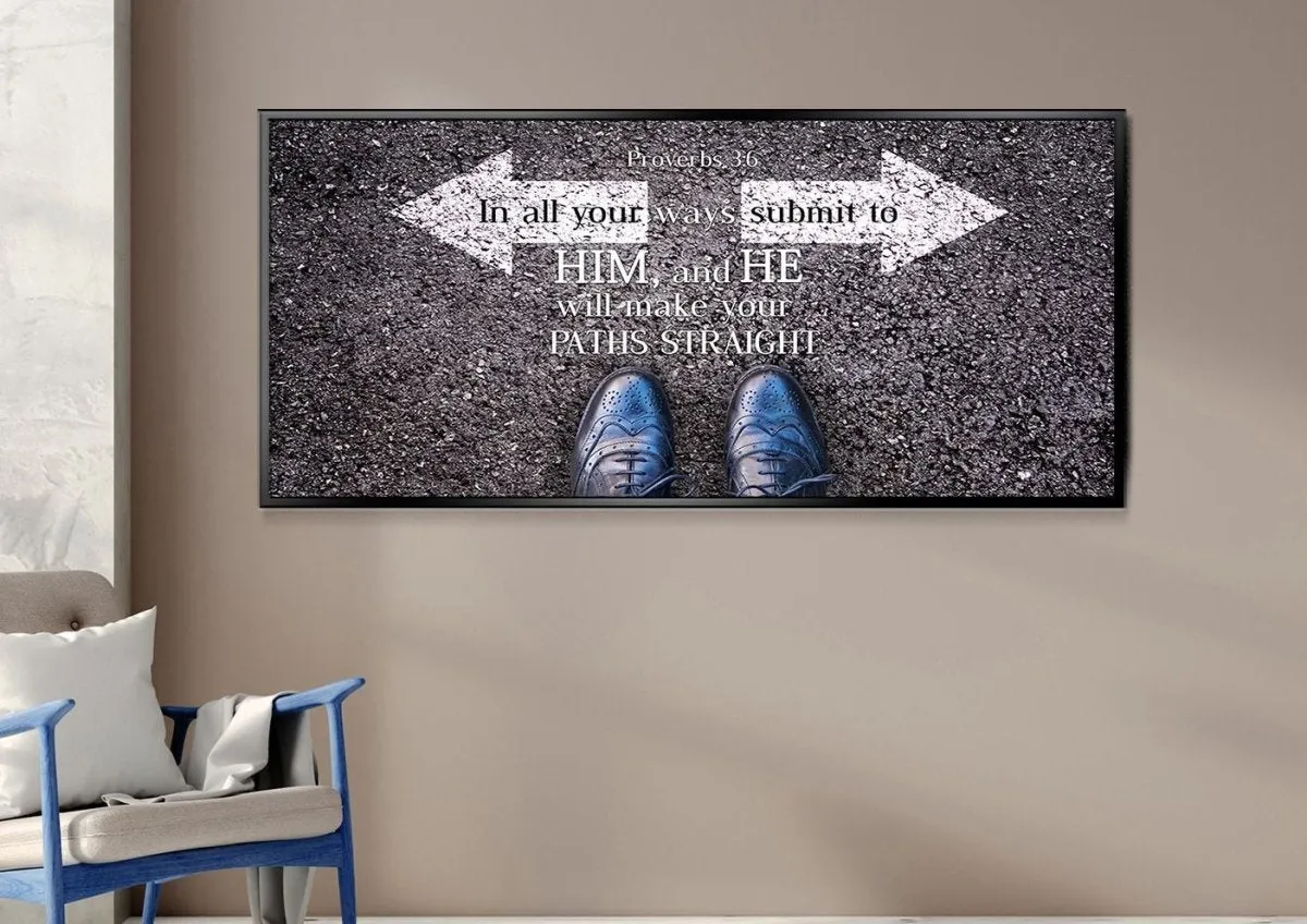Proverbs 36 Niv Canvas Wall Art Print - Christian Canvas Wall Art