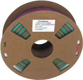 PS Imports PLA 1.75mm x Rainbow Luminous Rainbow-Colorful