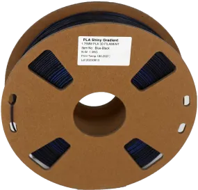 PS Imports PLA 1.75mm x Shiny Gradient-Blue-Black