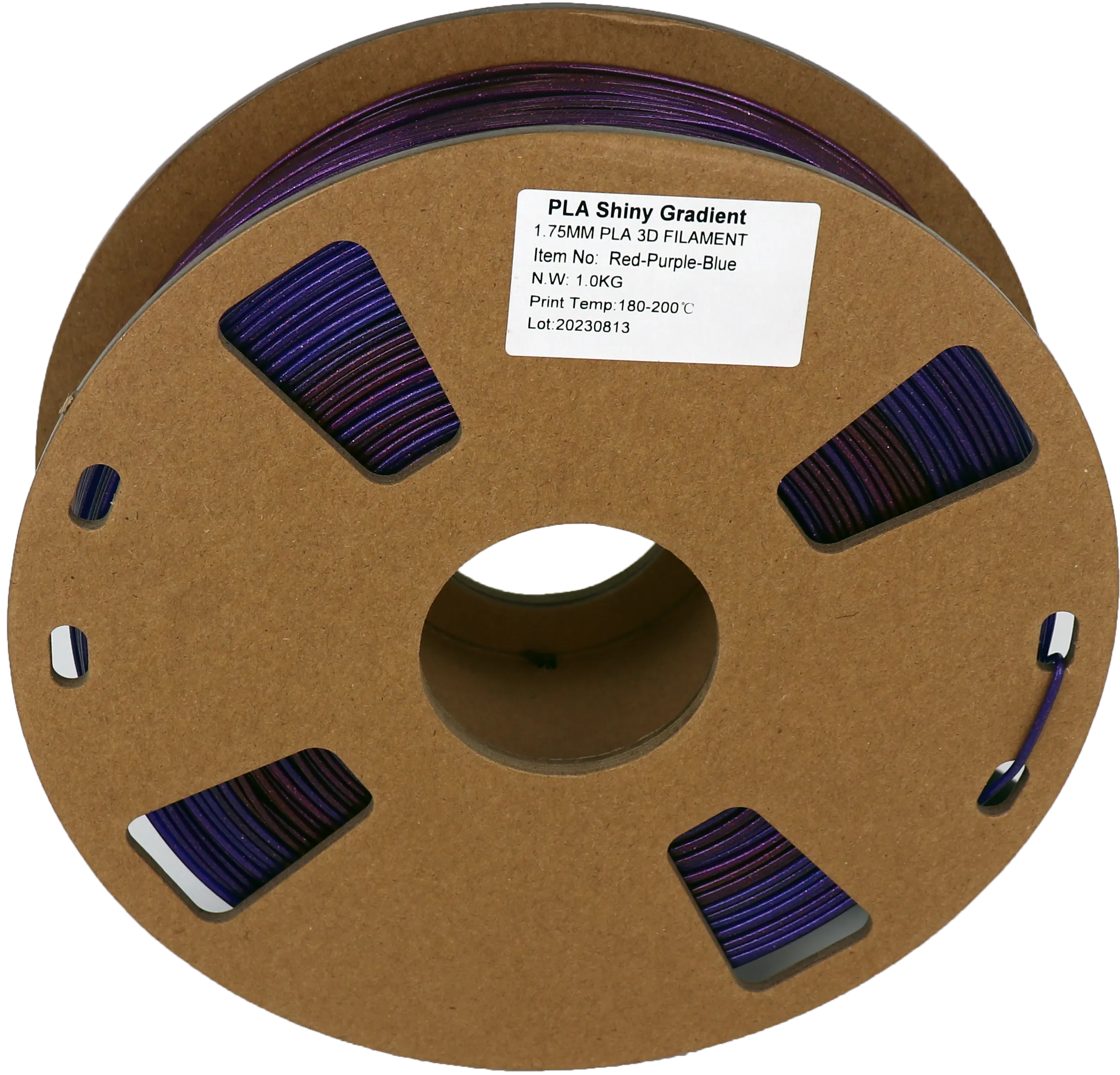 PS Imports PLA 1.75mm x Shiny Gradient-Red-Purple-Blue
