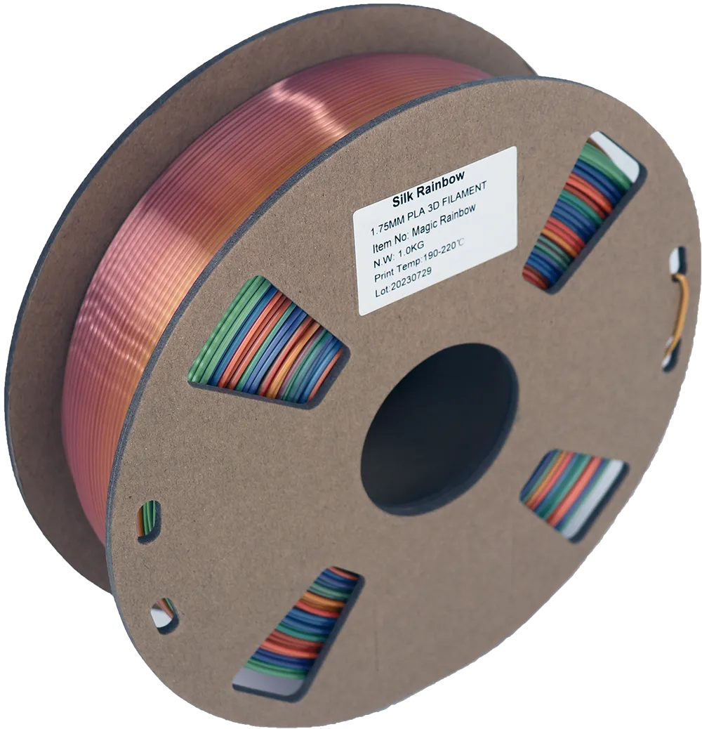 PS Imports PLA 1.75mm x Silk Rainbow-Magic Rainbow