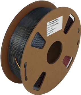 PS Imports PLA 1.75mm x TriColor Silk Magic-Gold-Copper-Black