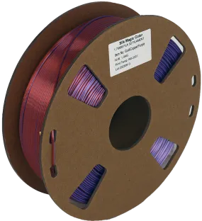 PS Imports PLA 1.75mm x TriColor Silk Magic-Gold-Copper-Purple