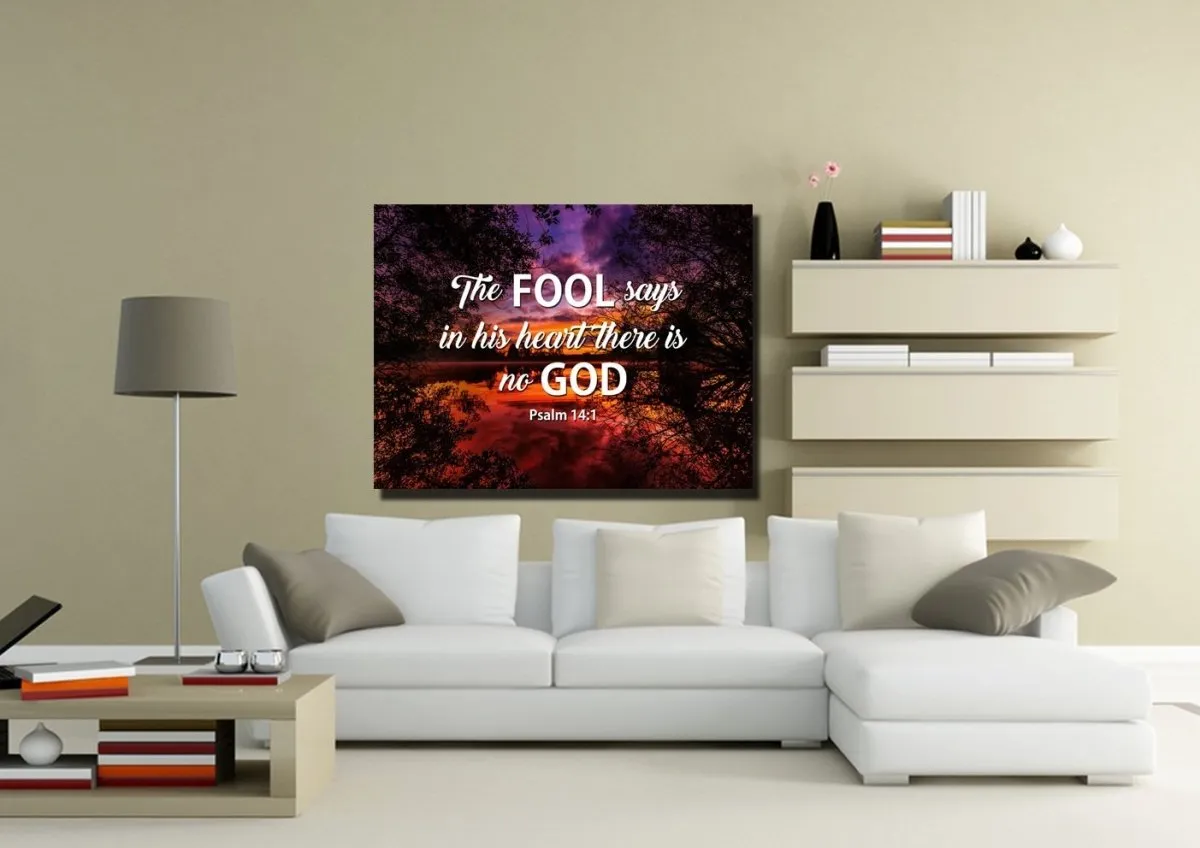 Psalm 141 Canvas Wall Art Print - Christian Canvas Wall Art