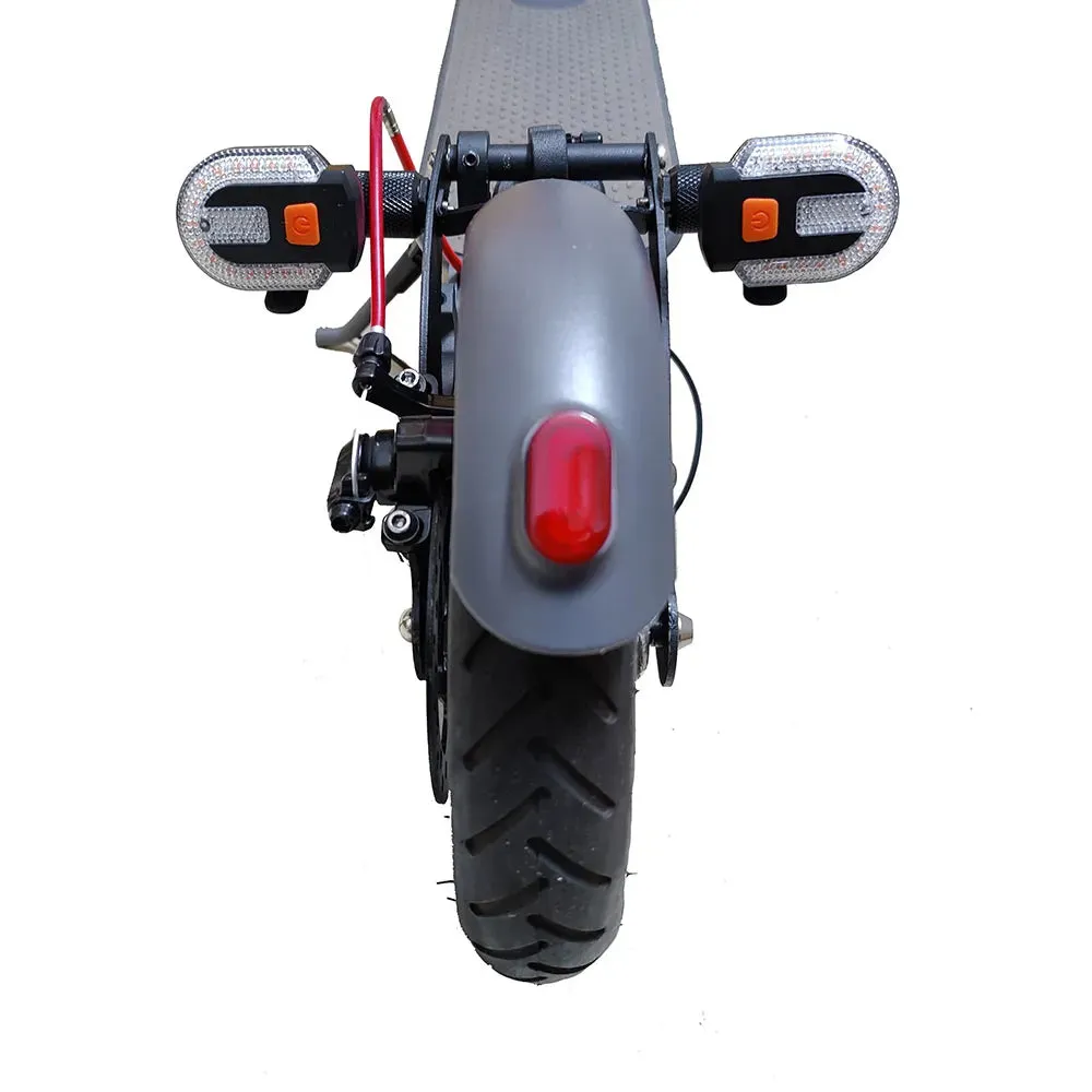 Rear Shock Absorber Suspension Turn Signal Light for Xiaomi Scooter M365 Rear Fork Damper Upgrade Skateboard PRO DIY Accessories