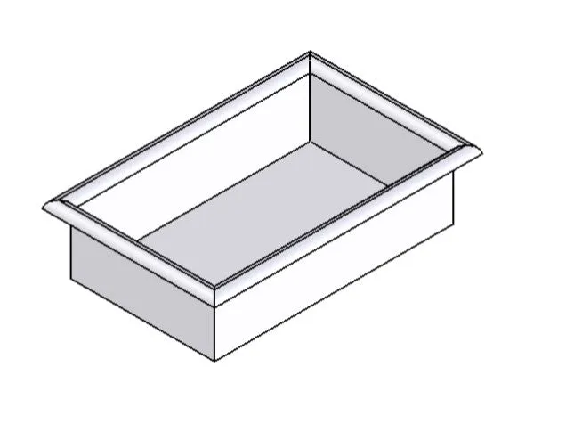 Rectangular Bin Roll-Over Flange (RRO)