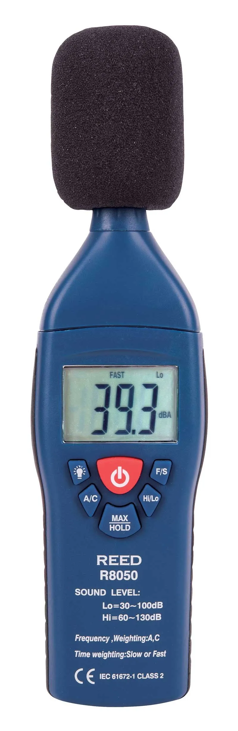 REED R8050 Dual Range Sound Level Meter with ISO Certificate