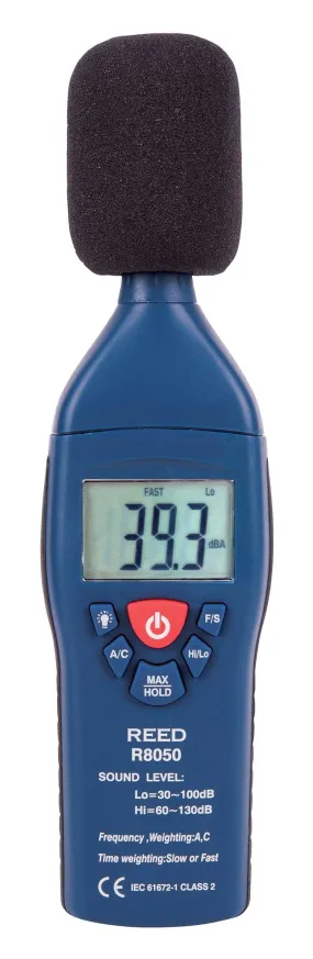 REED R8050 Dual Range Sound Level Meter