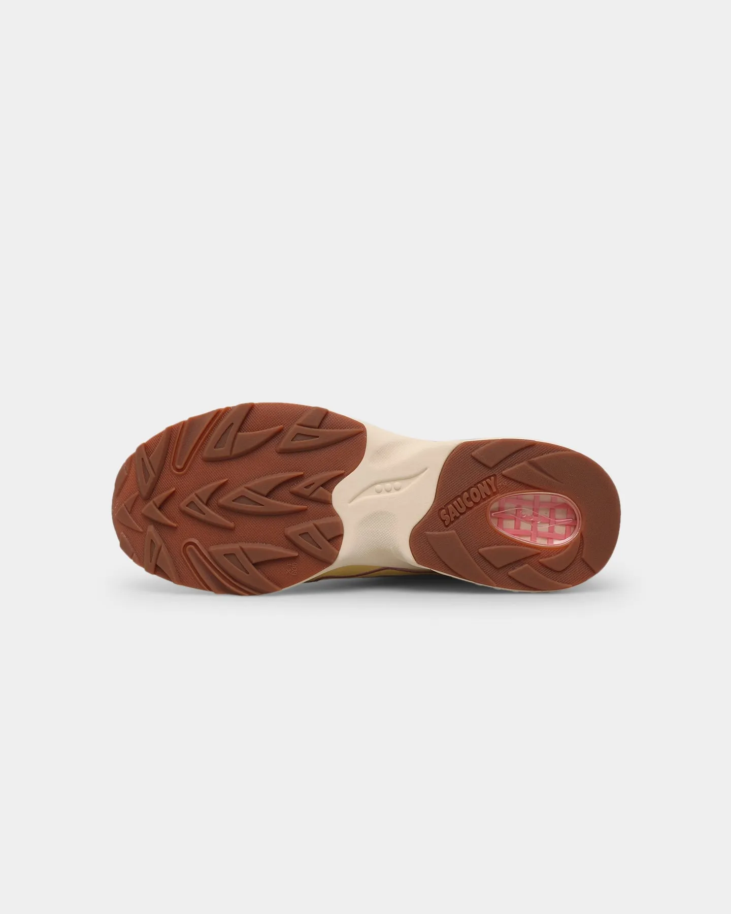 Saucony 3D Grid Hurricane Tan/Light Yellow