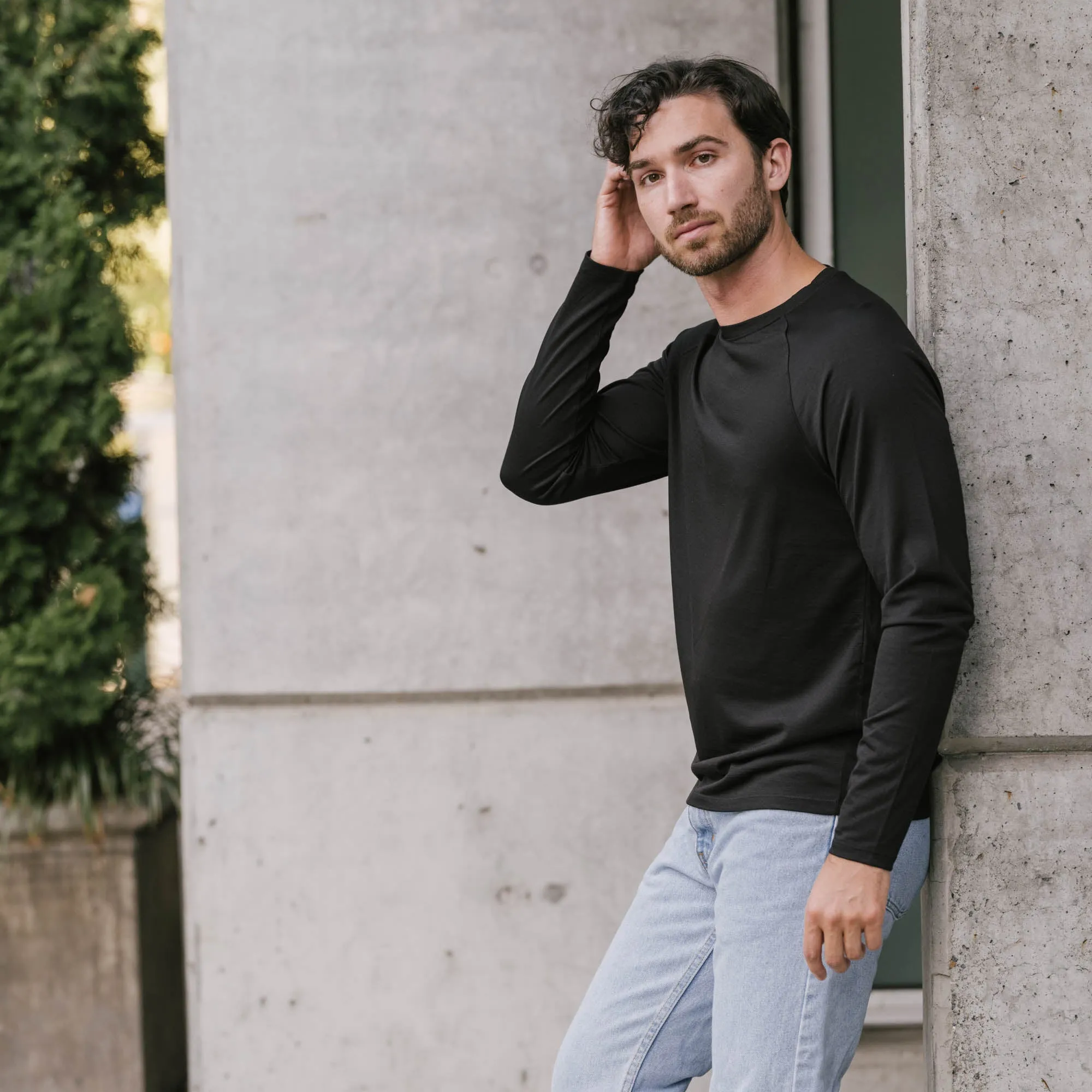 Signature Long Sleeve Raglan Tee