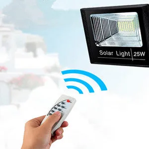 Solar Flood Light - 25 Watt With Remote - TTSFL25W