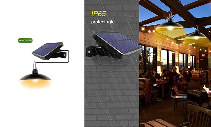 Solar Powered Pendants Lamp 16 LED