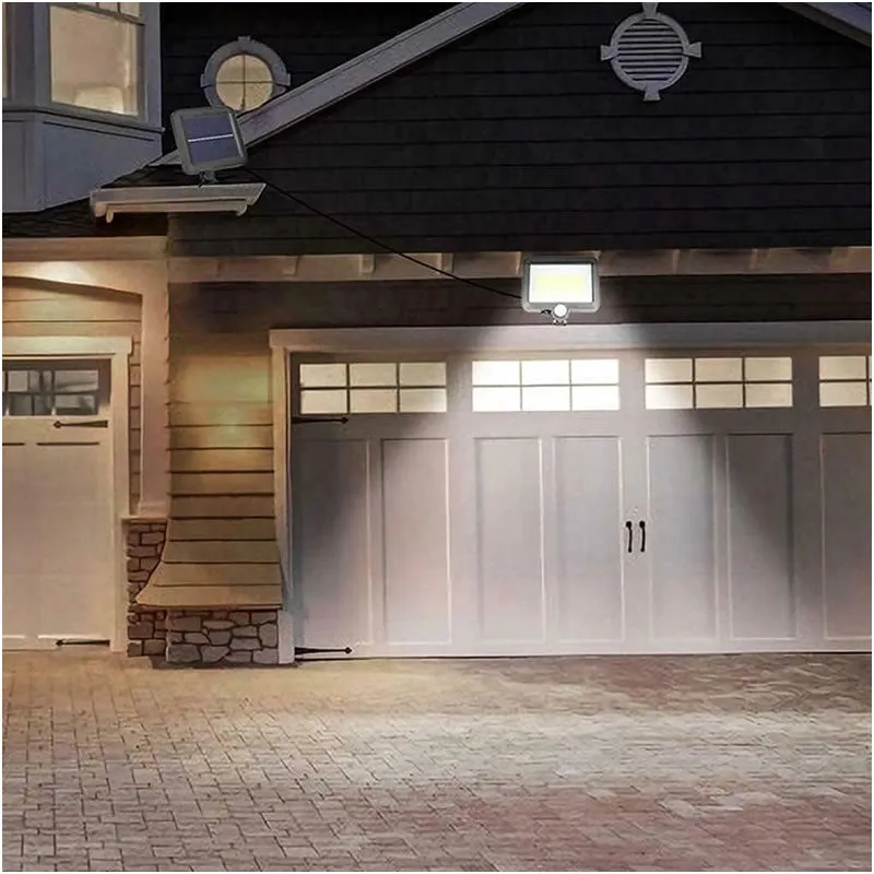 Solar Powered Sensor Cob Light With Remote Control Fa-Bk128- 1Cob