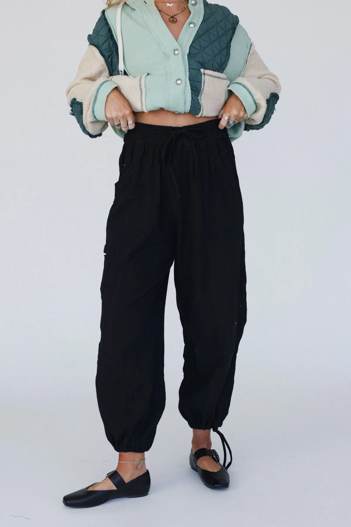 Soul Voyage Harem Pants - Black