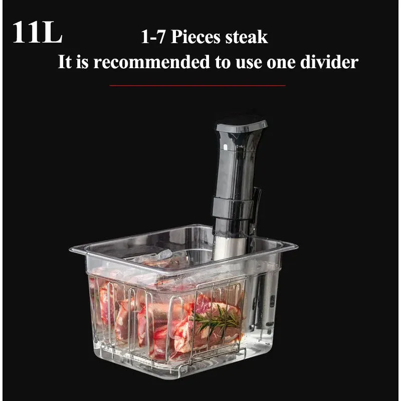 Sous-Vide Cooker Container 6L and 11L Sizes