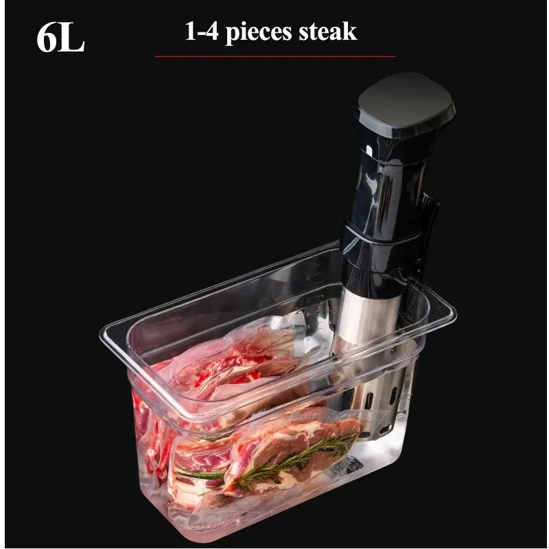 Sous-Vide Cooker Container 6L and 11L Sizes