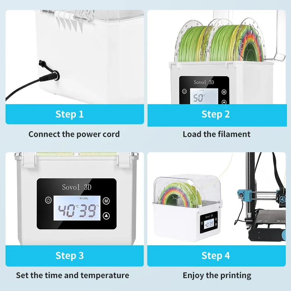 Sovol SH01 Filament Dryer: Keep your filament in prime condition