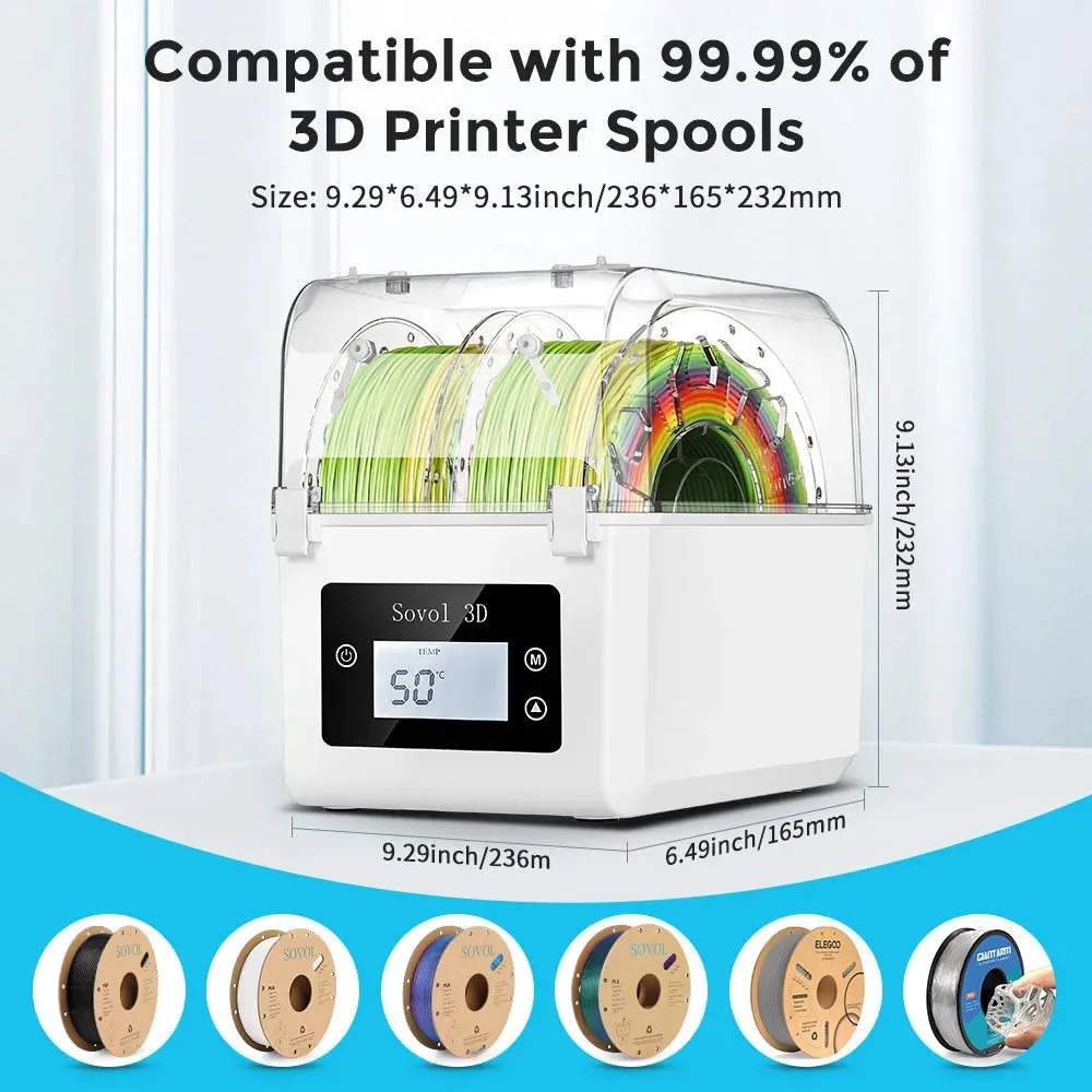 Sovol SH01 Filament Dryer: Keep your filament in prime condition