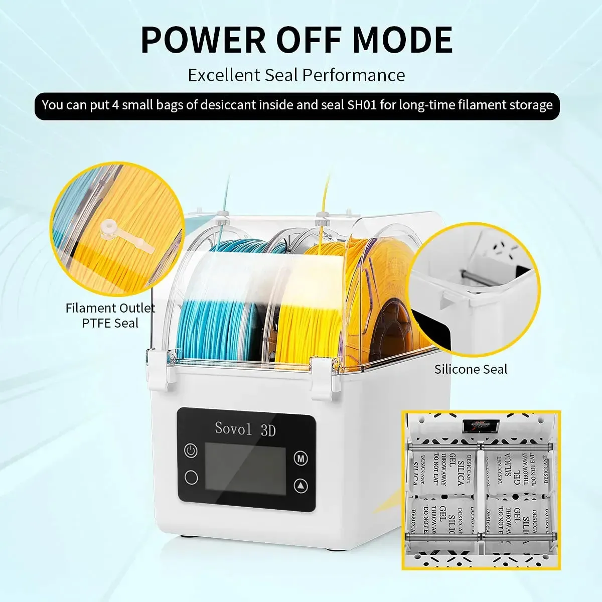 Sovol SH01 Filament Dryer: Keep your filament in prime condition