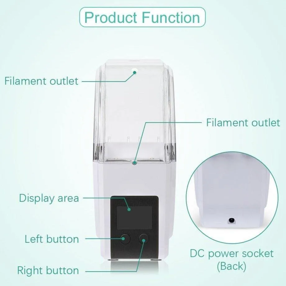 SUNLU Fila Dryer S1 : Upgraded version, Keep Your Filament Dry and Ready to Print