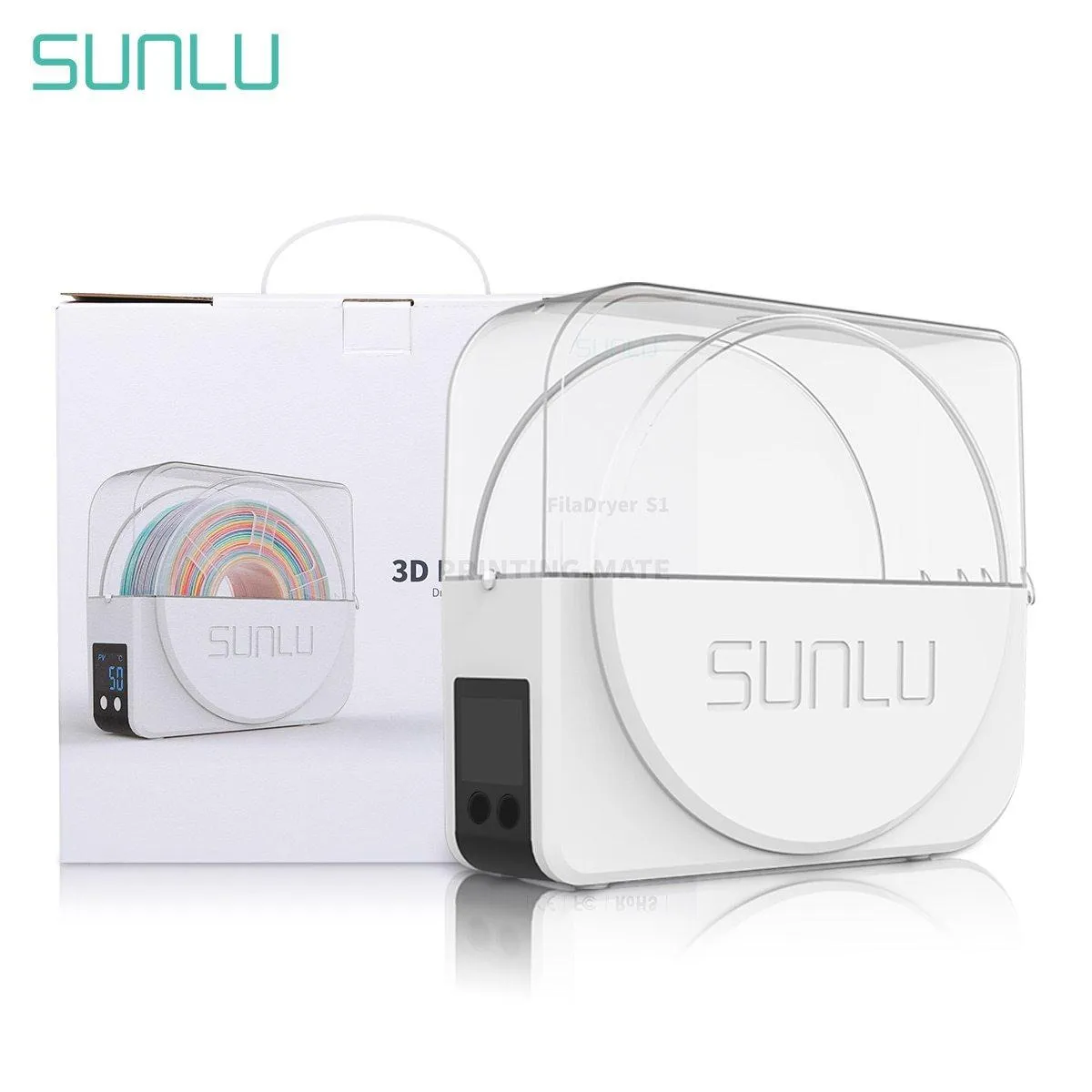 SUNLU Fila Dryer S1 : Upgraded version, Keep Your Filament Dry and Ready to Print