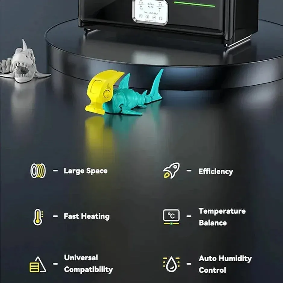 Sunlu Fila Dryer S4: Easily dry and warm your filament in bulk