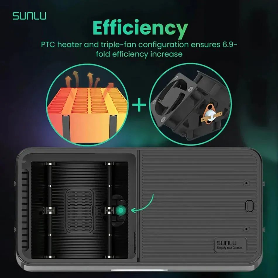 Sunlu Fila Dryer S4: Easily dry and warm your filament in bulk