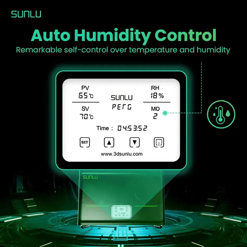 Sunlu Fila Dryer S4: Easily dry and warm your filament in bulk