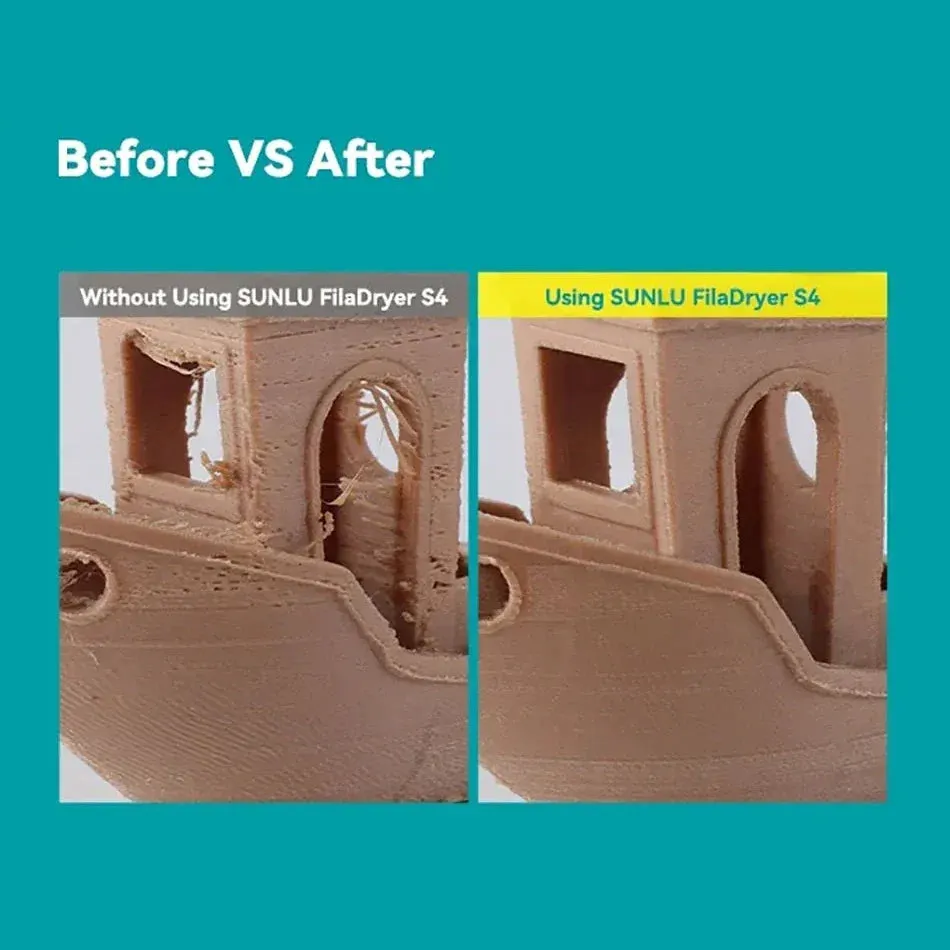Sunlu Fila Dryer S4: Easily dry and warm your filament in bulk
