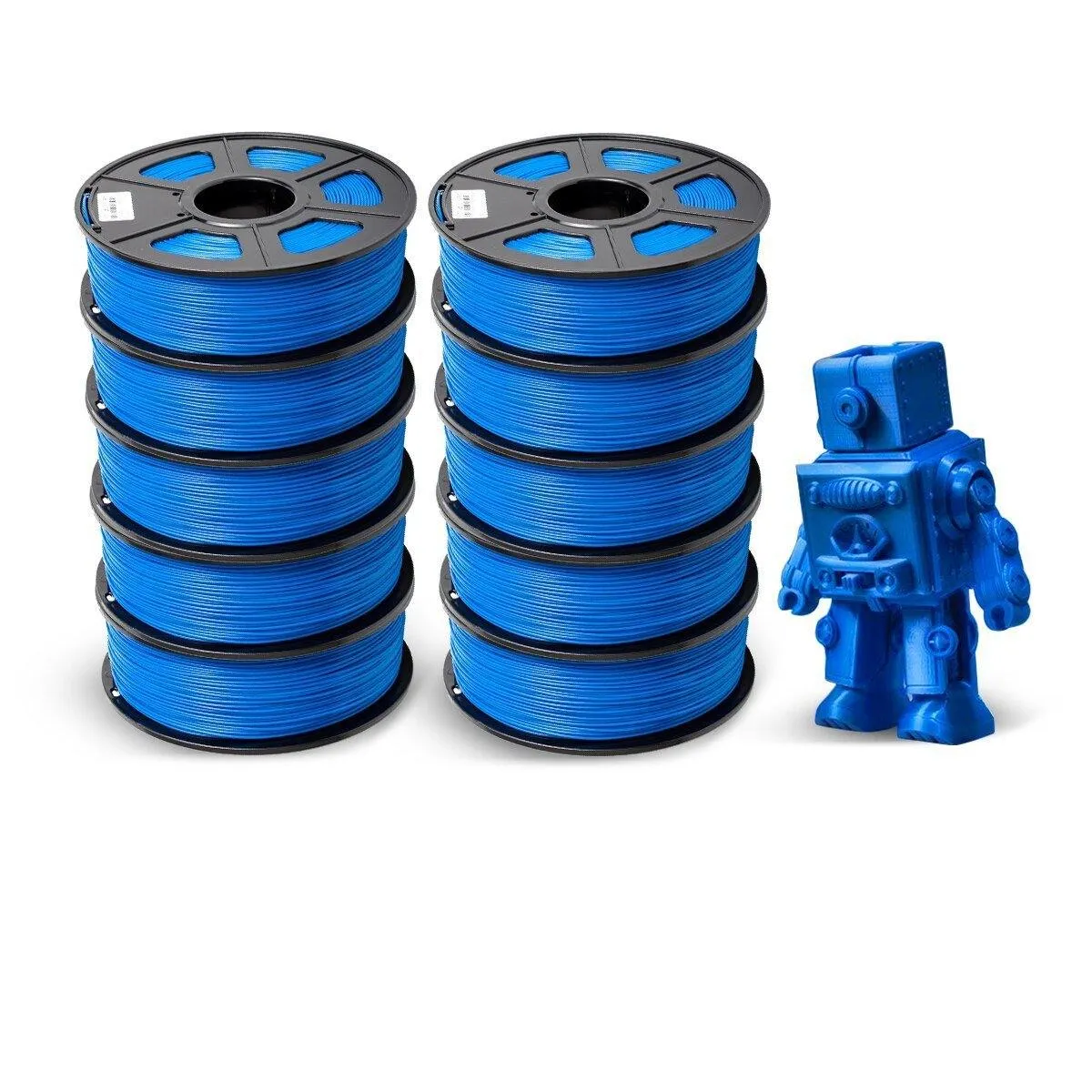 SUNLU PLA 10x1kg: High Quality 3D Printer PLA Filament