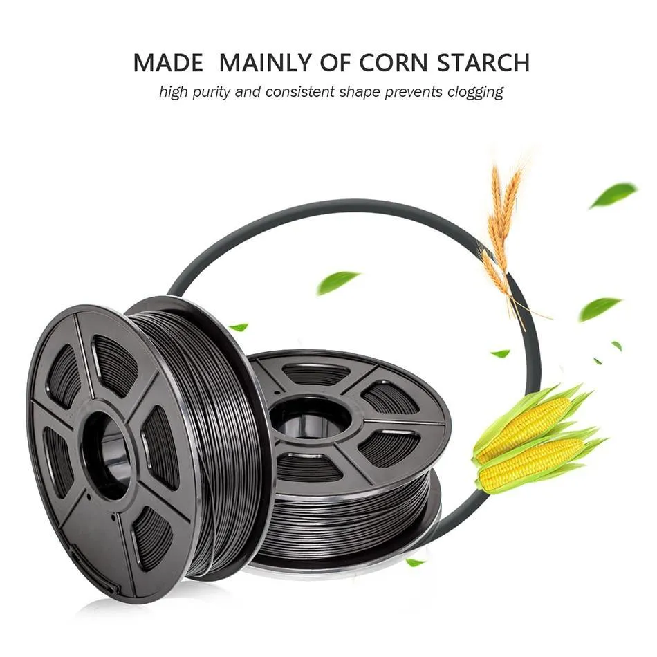 SUNLU PLA 10x1kg: High Quality 3D Printer PLA Filament